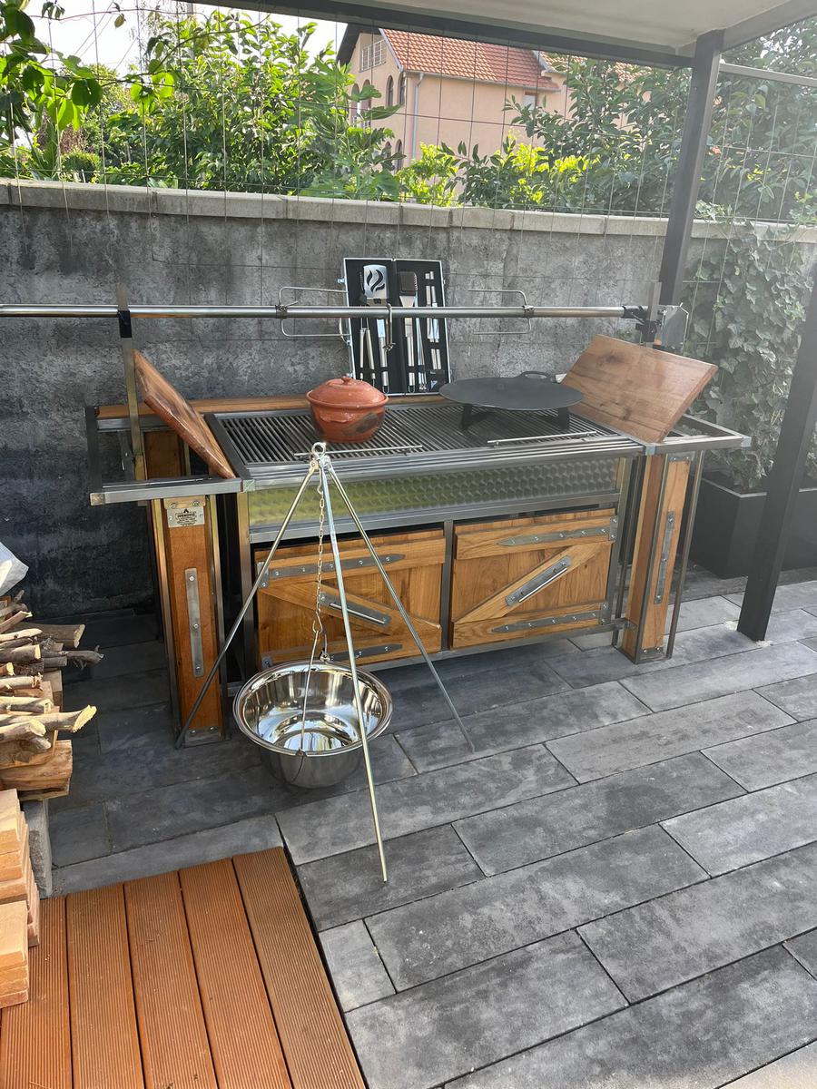 SteelFlame INOX Compact – Otvoreni INOX Roštilj